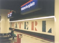 Waterlooplein station 2000 © metroPlanet